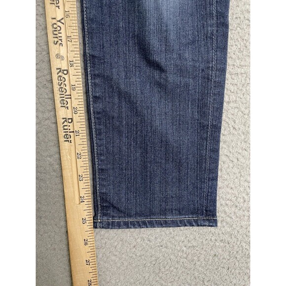 ag adriano goldschmied the stevie capri size 28 Mid Rise Medium Wash Jeans - Picture 11 of 12